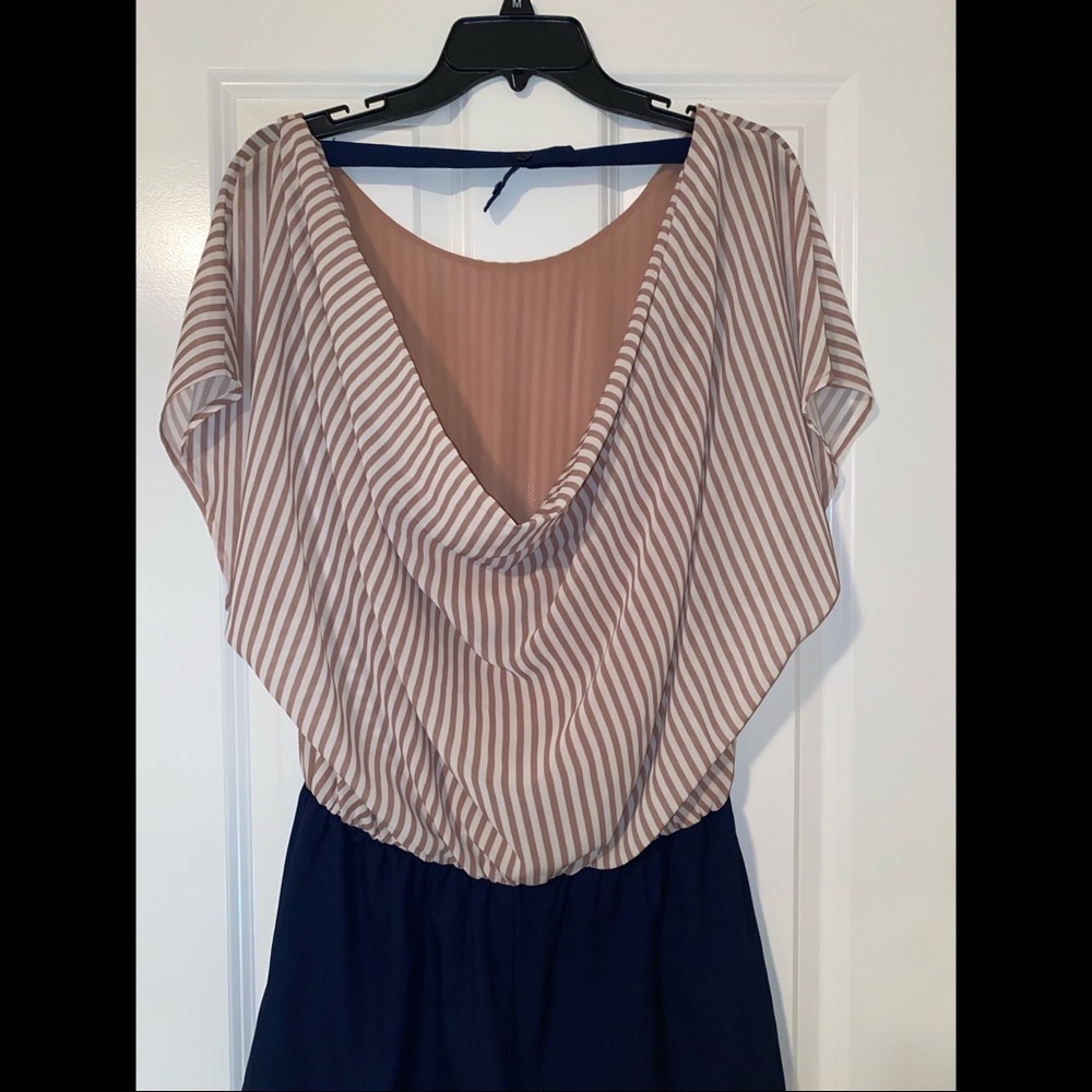 Naked Zebra size M romper (3 for $20)